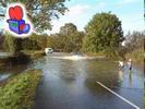 Floods - Cars crossing Mill Way