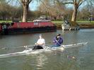 Chris & Andrew in Double Scull