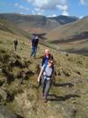 Acending to Scafell Pike