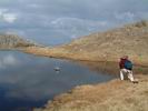 Descending from Scafell Pike