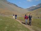 Descending from Scafell Pike