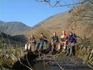 On a bridge over Lingmell Beck