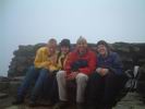 At the summit of the Helvellyn