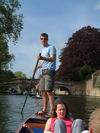 Punting - Andrew and Ella
