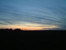Evening Sky at Grantchester