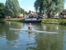 Sculling - Konrad in a Scull