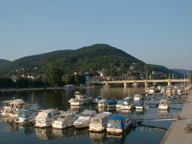 Blick auf den Philosophenweg