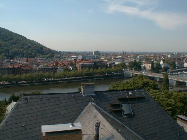 Blick vom Physikalischen Institut