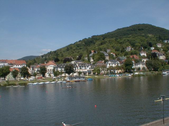 Blick auf den Philosophenweg