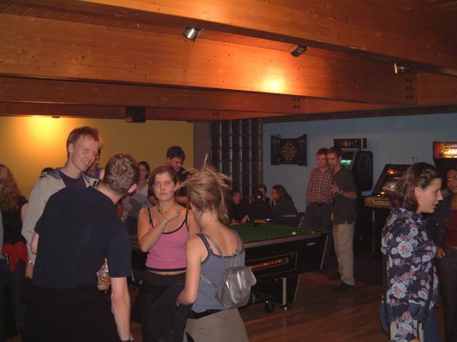 Bar after Matriculation Dinner