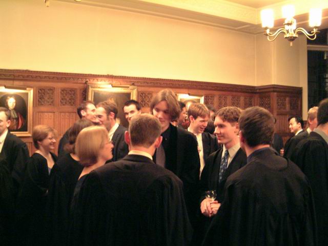 After Matriculation Dinner