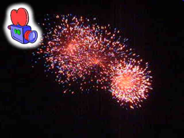 Fireworks on Midsummers Common