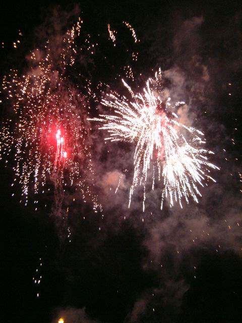 Fireworks on Midsummers Common
