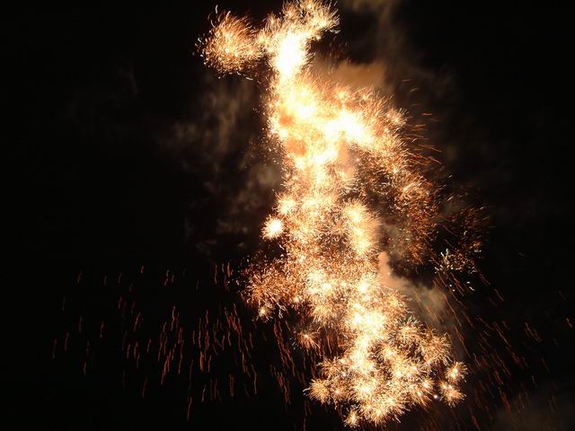 Fireworks on Midsummers Common