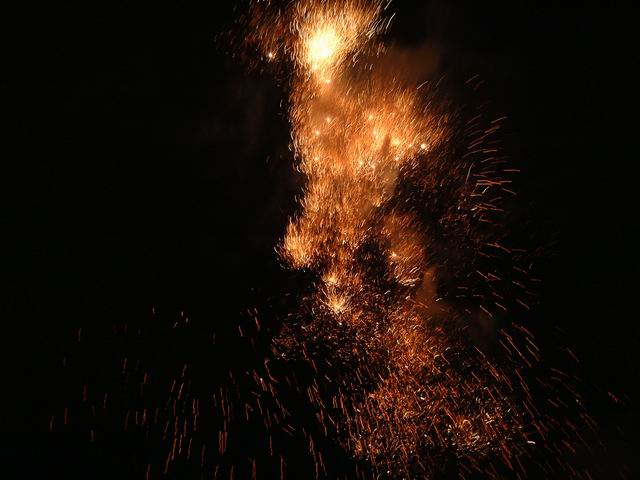 Fireworks on Midsummers Common