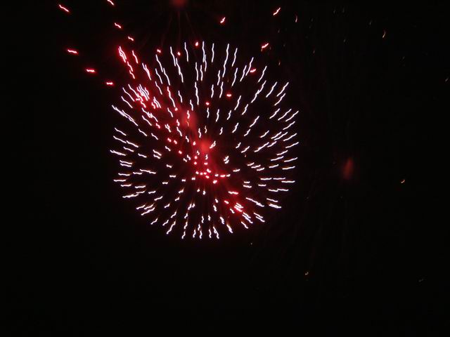 Fireworks on Midsummers Common