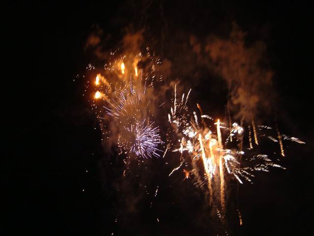 Fireworks on Midsummers Common