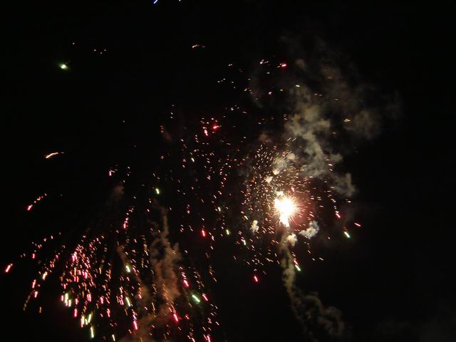 Fireworks on Midsummers Common