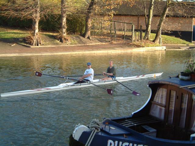 Chris & Konrad in Double Scull