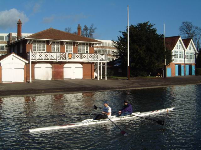 Chris & Andrew in Double Scull