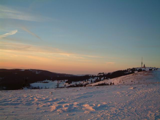 Abendstimmung auf dem Seebuck