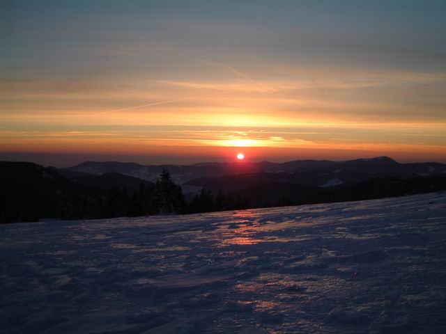 Abendstimmung auf dem Seebuck
