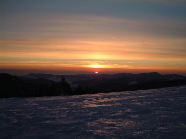 Abendstimmung auf dem Seebuck