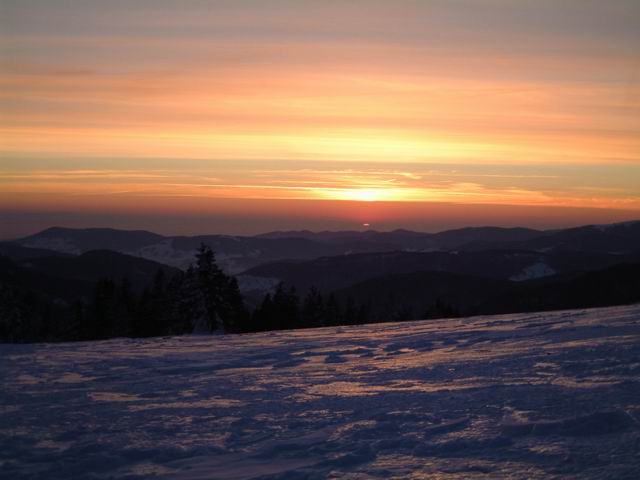 Abendstimmung auf dem Seebuck