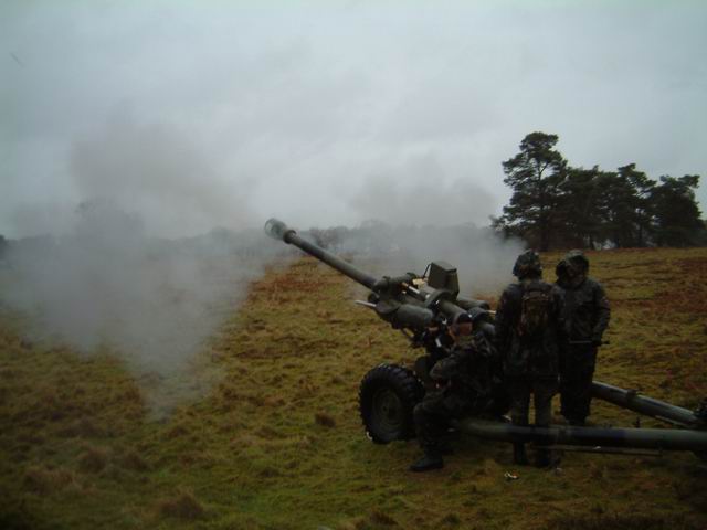 Life Gun Firing at STANTA