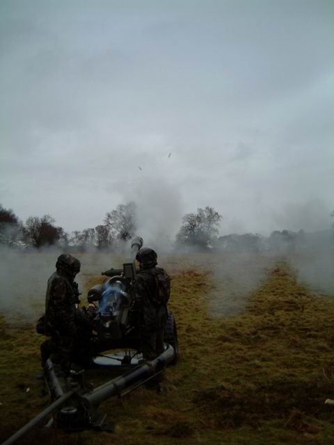 Life Gun Firing at STANTA