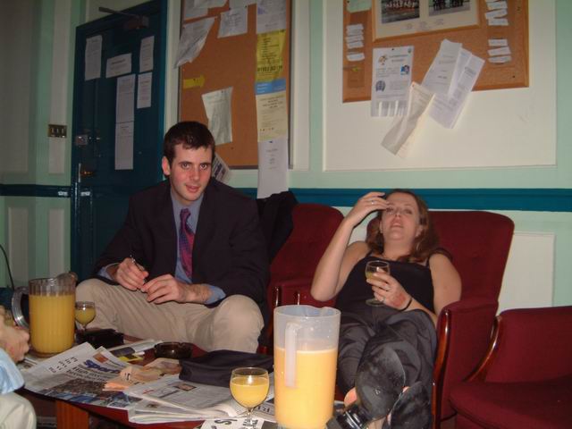 After the Cocktails in the MCR