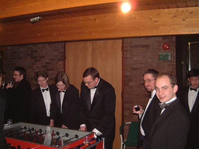 Mathmos at the Table Football