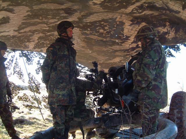 Salisbury Plain - Konrad at the Gun