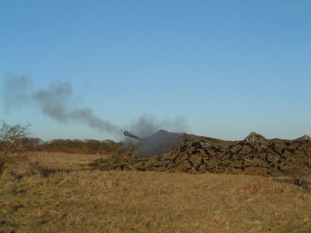Salisbury Plain - Firing the Gun