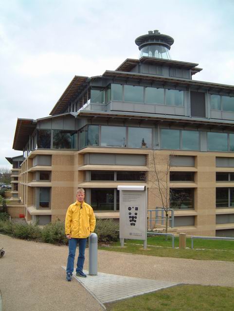 Konrad at the back of the CMS