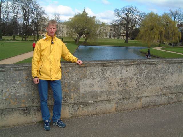 Konrad on Trinity Bridge