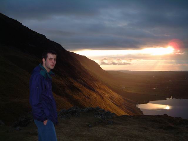 Andrew at Ennerdale Water