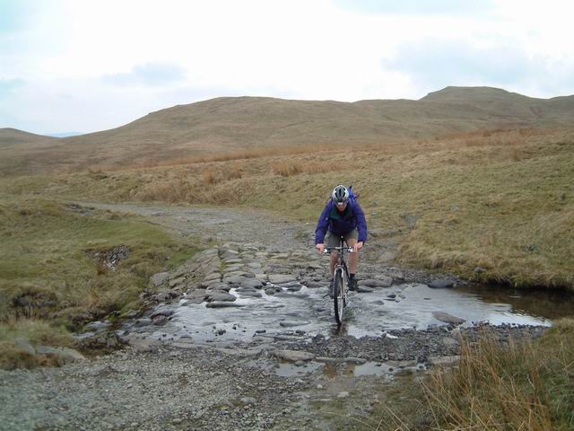 Andrew crossing Groove Beck