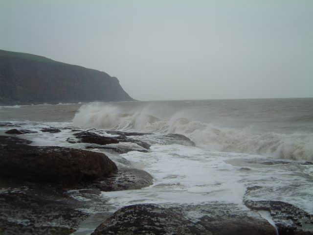 Waves at St. Bees Head