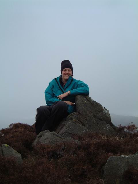 Ella on the Haystacks