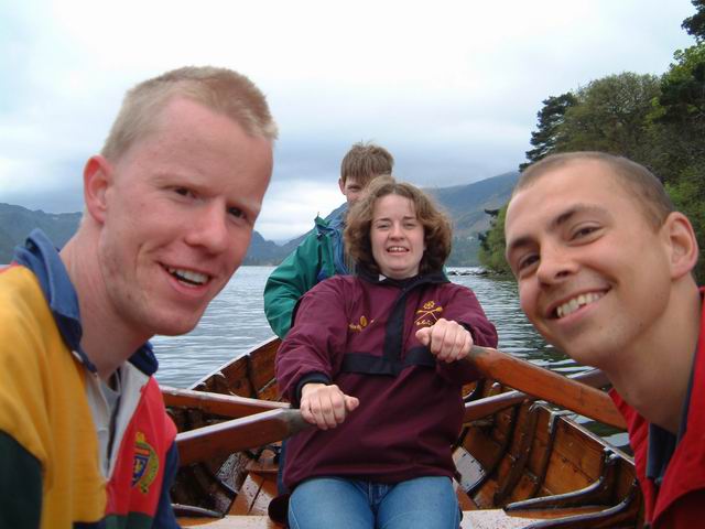 Rowing trip on Derwent Water