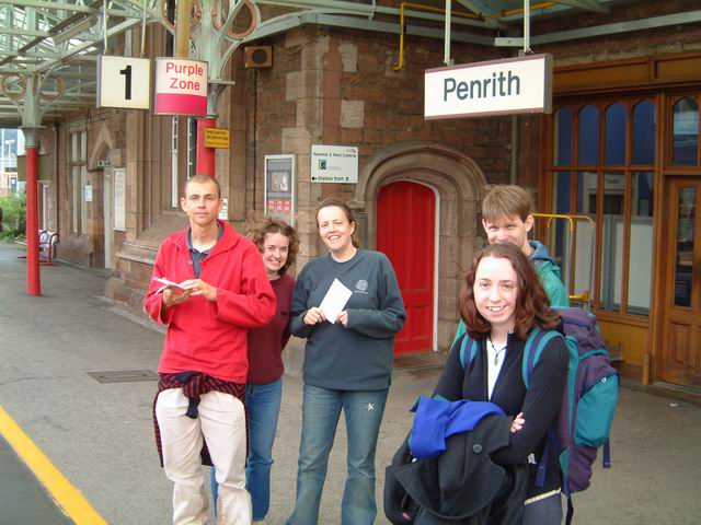 Waiting at Penrith Station