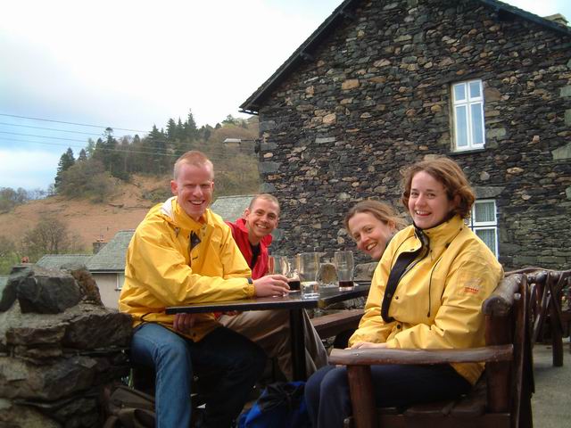 At the pub in Glenridding
