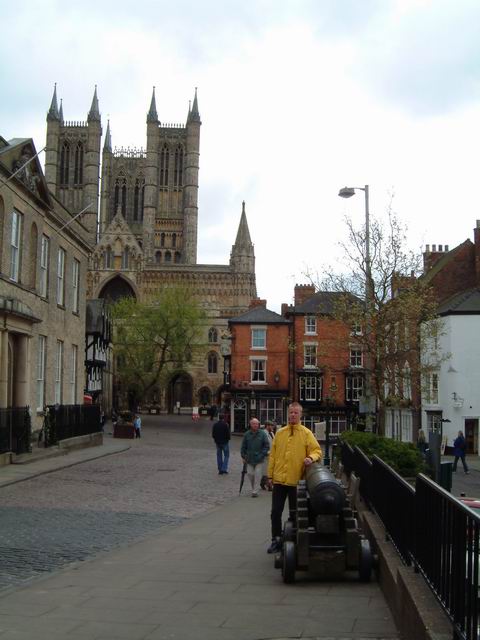 Konrad on Castle Hill in Lincoln