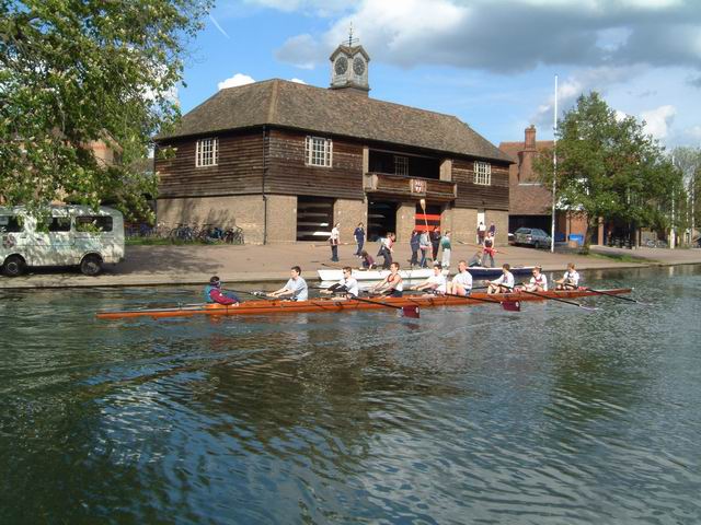 Rowing Outing - Warming up