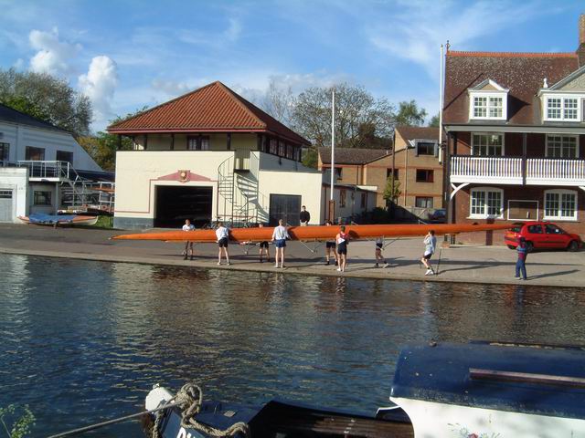 Rowing Outing - Clearing up