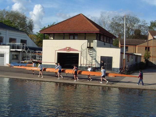 Rowing Outing - Clearing up