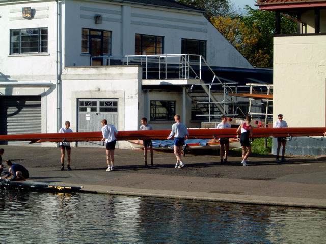 Rowing Outing - Clearing up