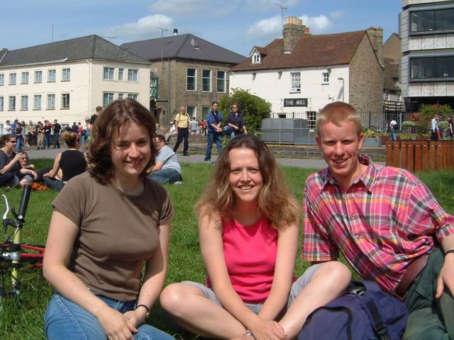 Kathryn, Ella & Konrad at the Mill