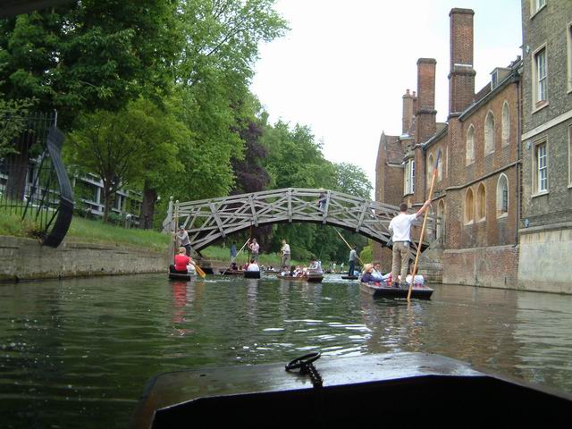 Punting - Mathematical Bridge